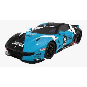 3D model Ligier JS2 R Orhes Stephya 18